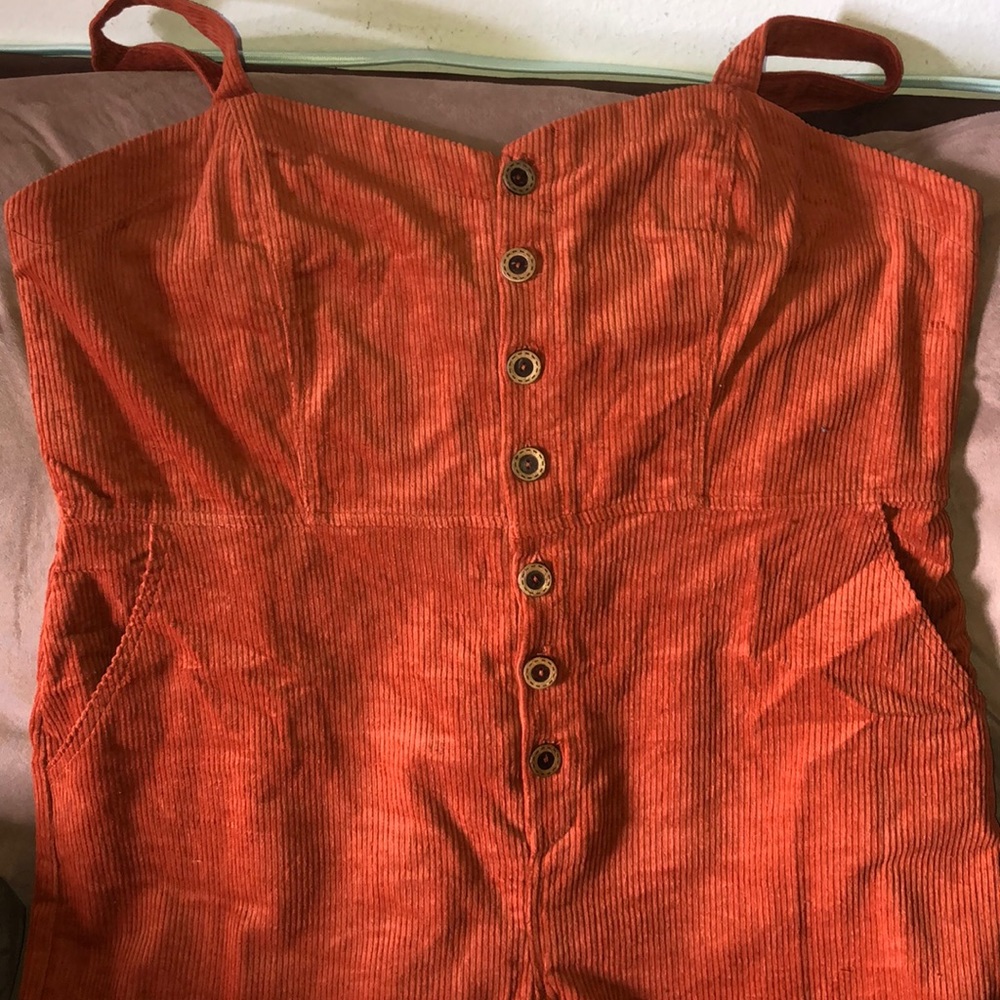 Corduroy jumpsuit